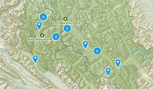 Canada Trip Map