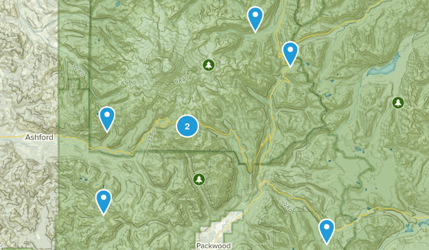Washington Trip Map
