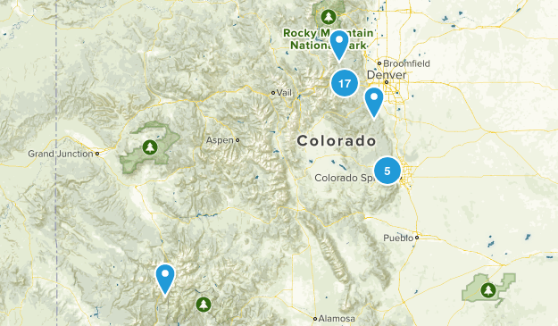 Want to hike Map