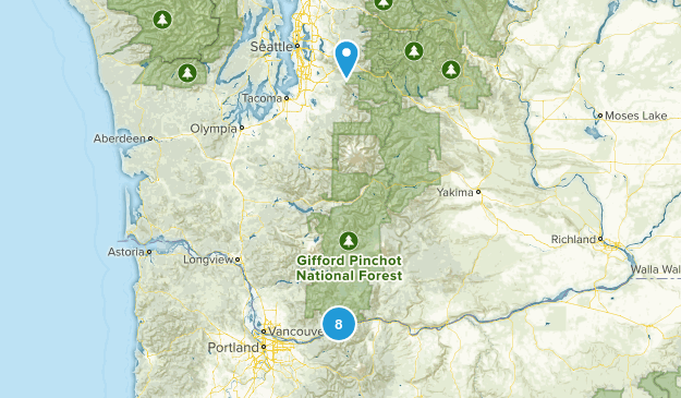 PNW to hike Map