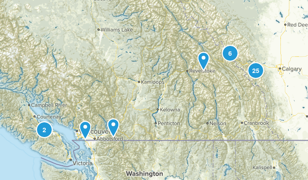 future hikes :) Map