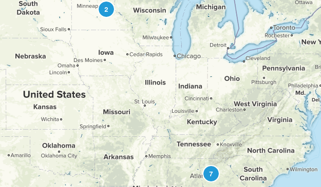 Runs Map