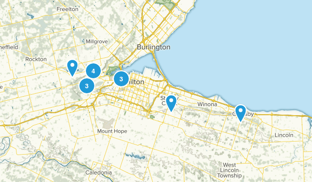 Hamilton trails Map