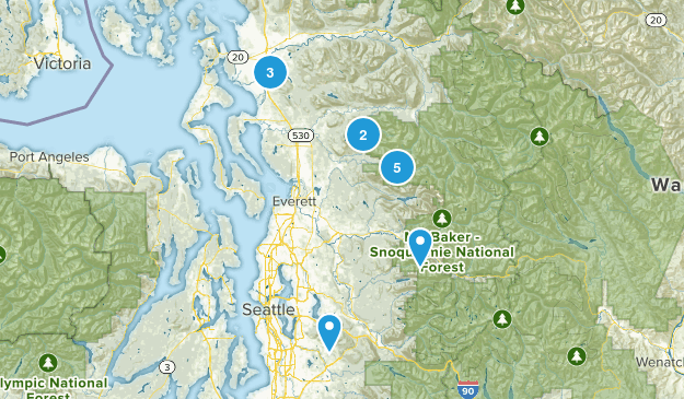 Trail Checklist Map