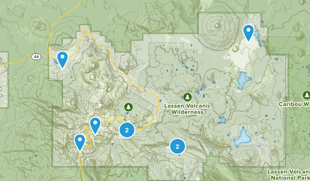 Lassen Map