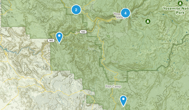 yosemite! Map