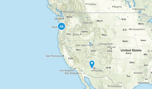 Want to hike Map