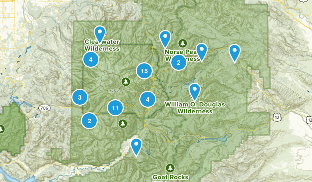 Mt. Rainier Map