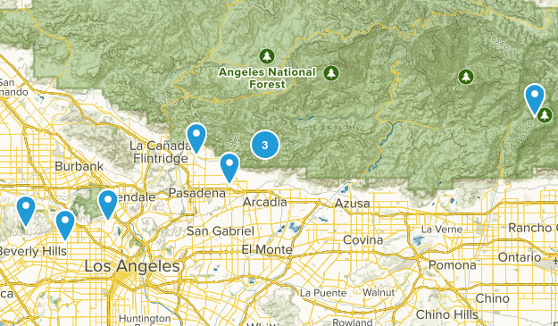 Ca Trails Map