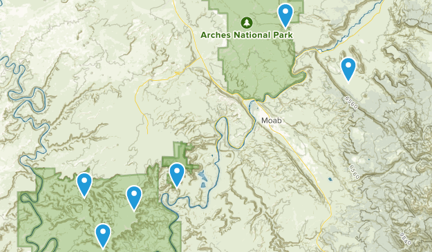 Moab Map