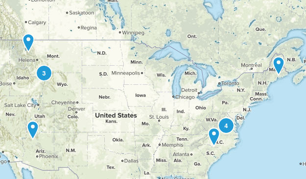 Want to Hike Map