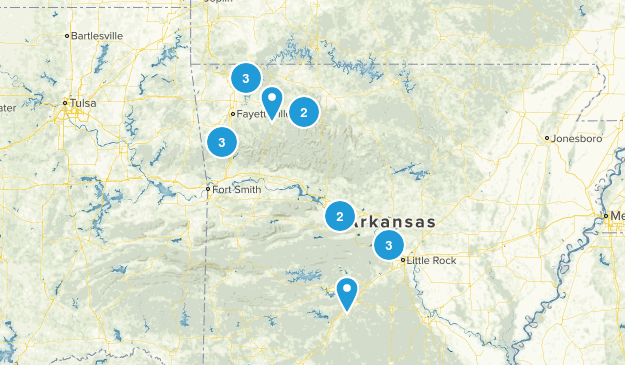 Arkansas Wish List Map