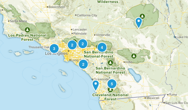 Erin & Gel Hikes 2016 Map