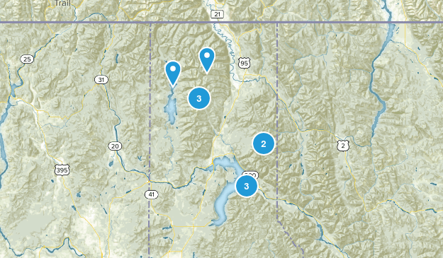 sandpoint area Map