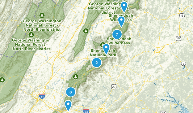 Shenandoah Map