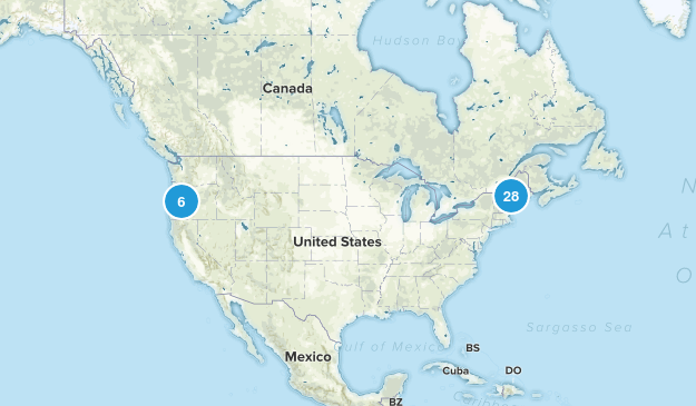 Hikes Map