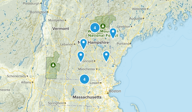 Hikes to do Map