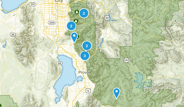 waterfalls Map