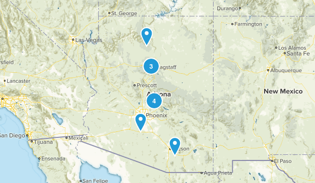 Arizona Bucket List Map