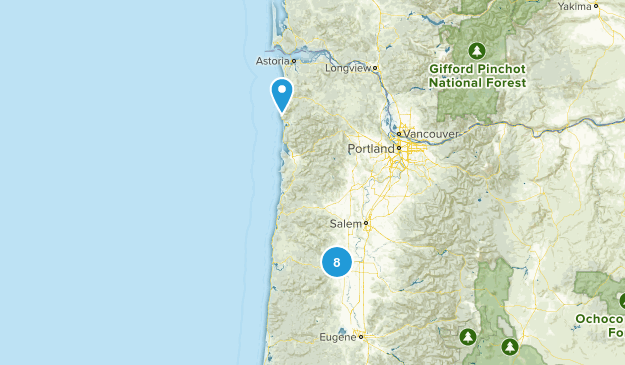 Future and Present Hiking Trails:) Map