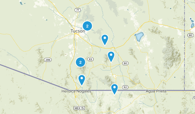 Sierra Vista Trails Map