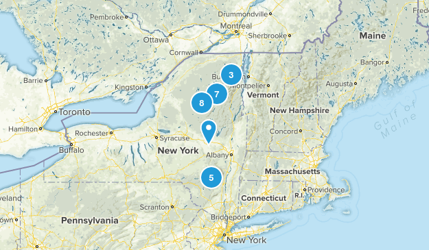 Fire Towers Map