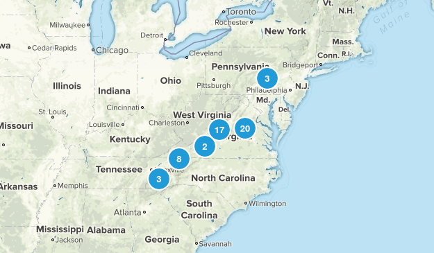 Must Hike Map