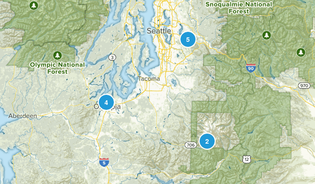 possible hikes Map