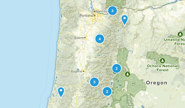 Waterfalls Map