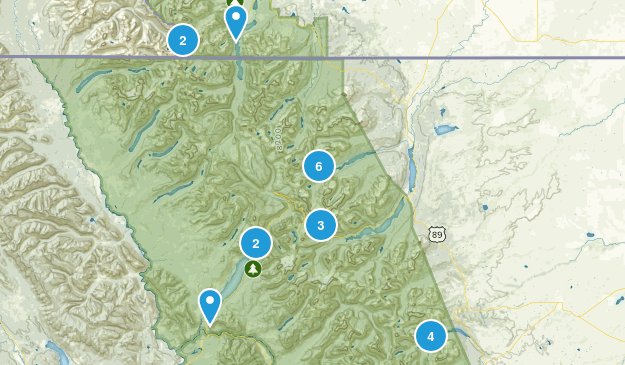 Glacier Map
