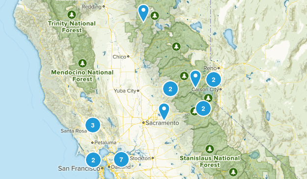 want to hike! Map