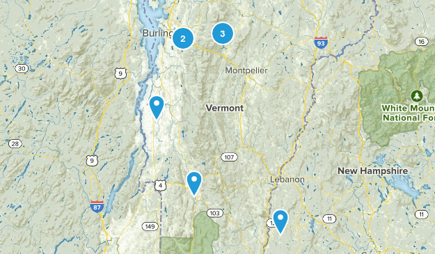 Trails to Try Map