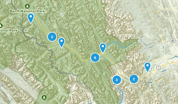 Summer Hikes Map