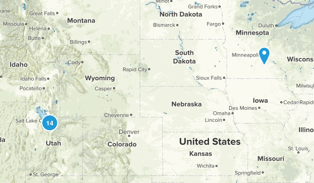 Hikes/runs to do Map