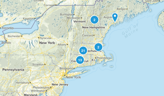 New Hikes Map