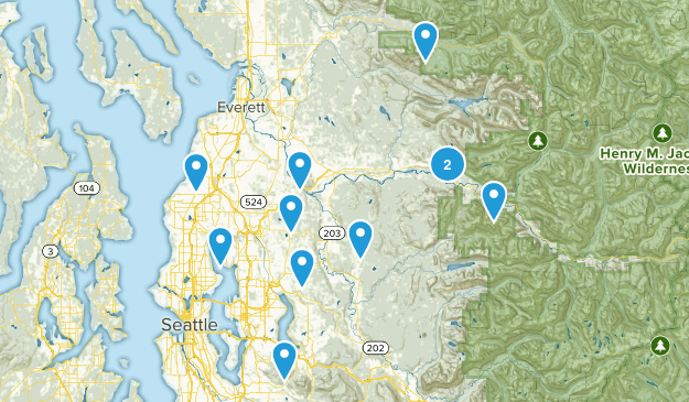 Hikes To Do Map