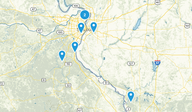 Week of Hiking Map