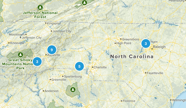 NC wishlist Map