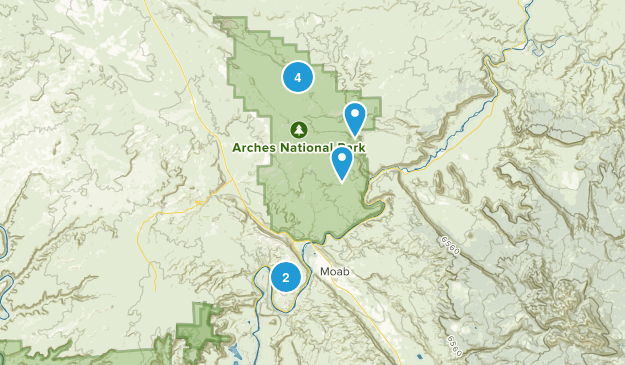 Moab Map