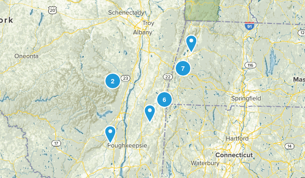 hikes i want to do Map