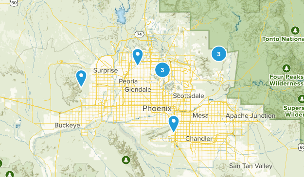 Next Hikes Map