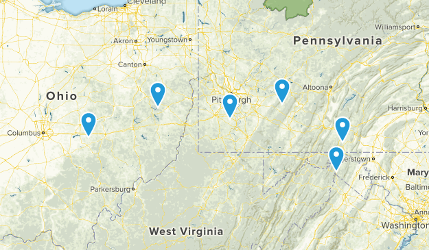 Larry's trails Map