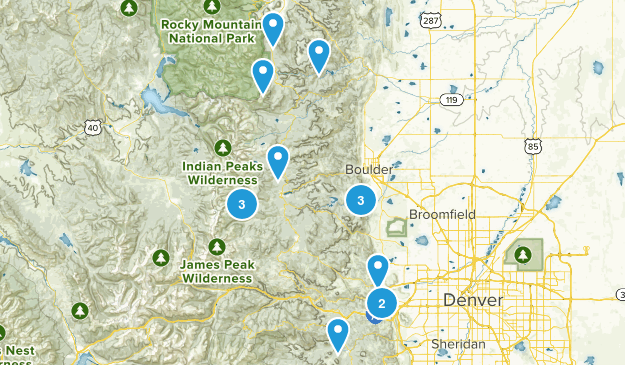 Hikes Map