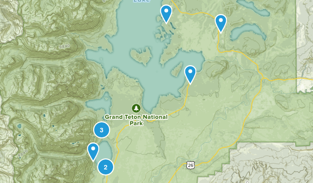 Grand Teton National Park Map