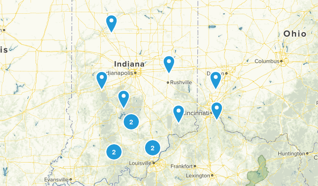 Places to Hike Map