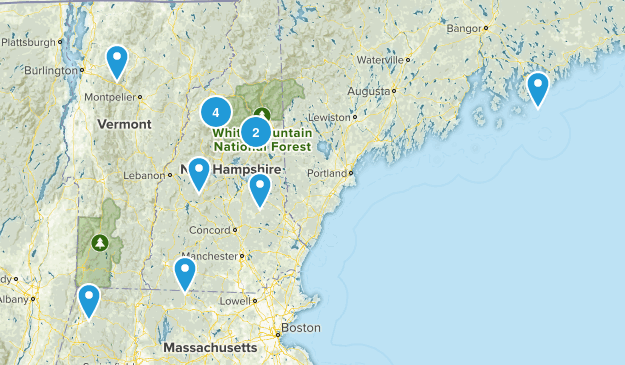 Future Hikes Map