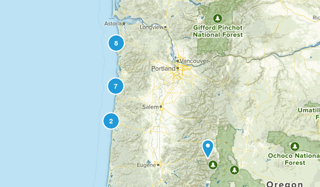 Oregon Map