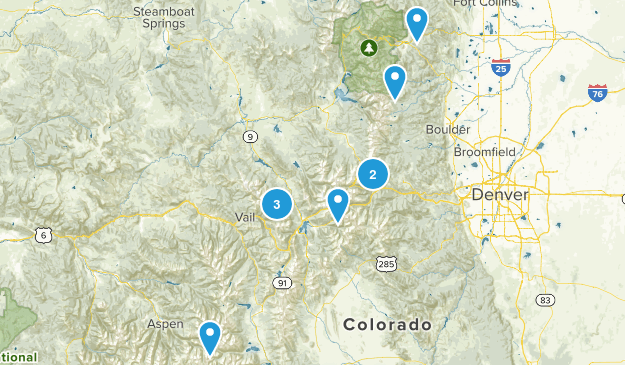 Camping Options Map