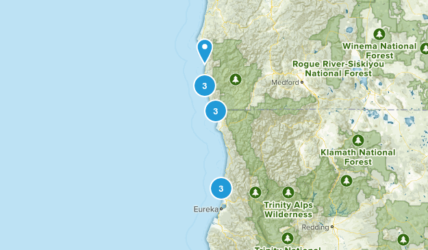 To Do Oregon Coast Map