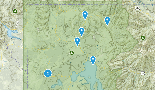 Yellowstone Map